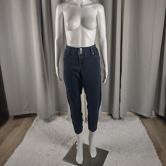 torrid Denim - Torrid Womens Cotton Blend Blue Denim Jeans Size 14S